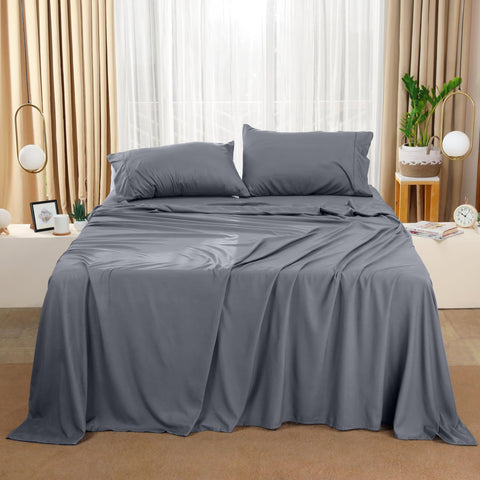 Utopia Bedding care instructions illustration promoting machine wash convenience