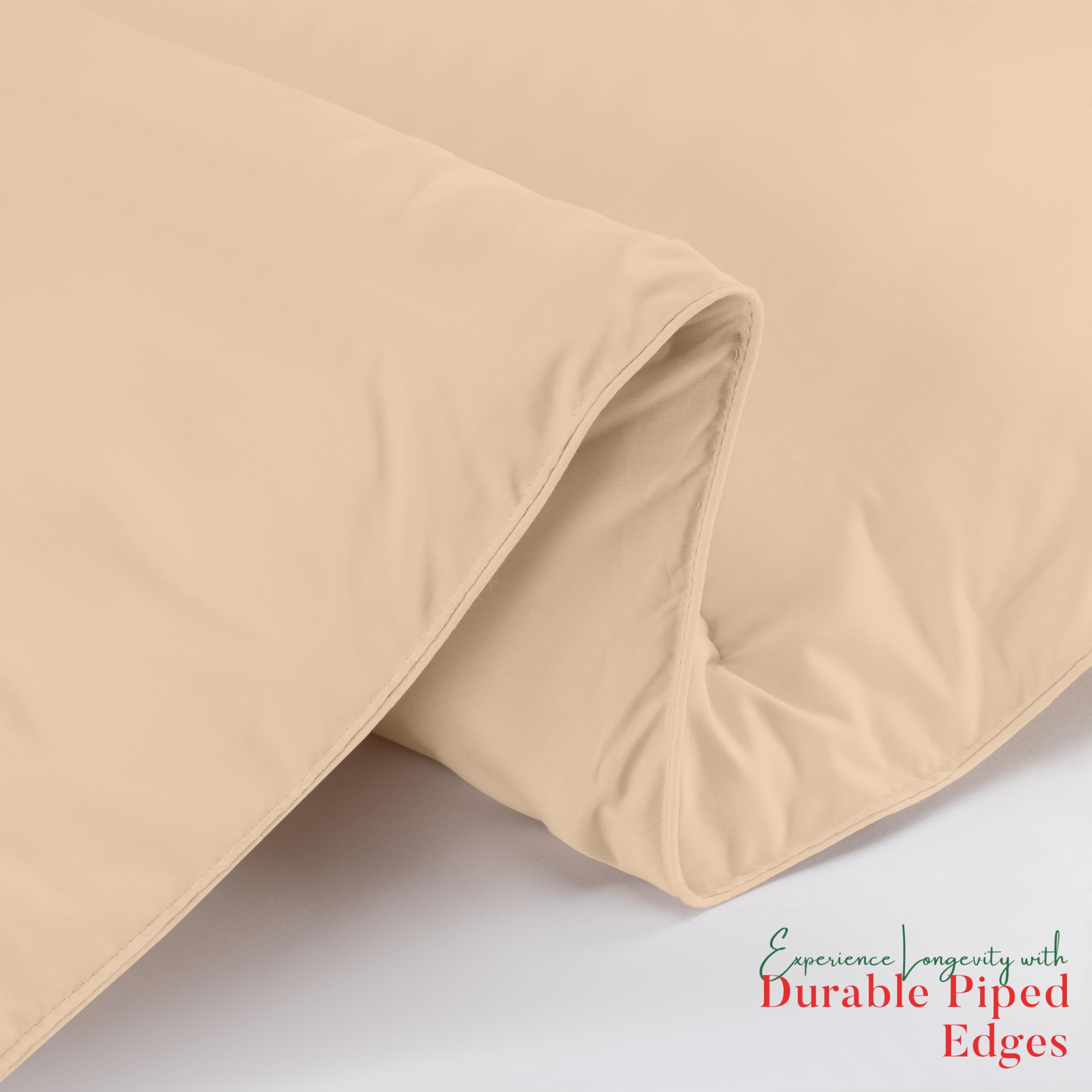 Utopia Bedding all-season use emphasizes durable construction and continuous comfort.