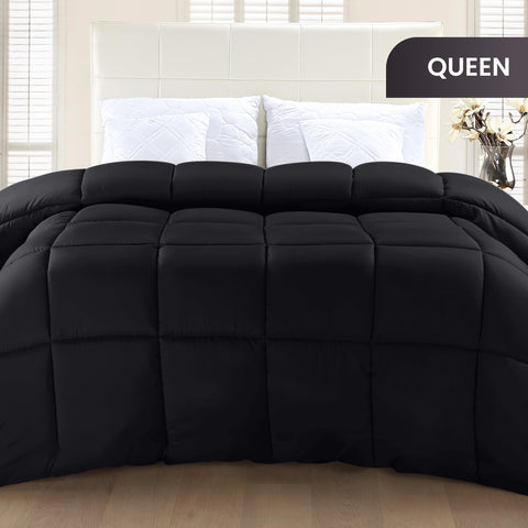 Utopia Bedding corner tabs keep duvet cover aligned for peaceful nights.
