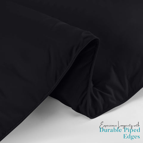Utopia Bedding easy-care routine with machine wash cold.