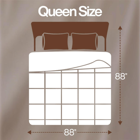 Utopia Bedding queen comforter fluff highlights lightweight warmth suitable for year-round use