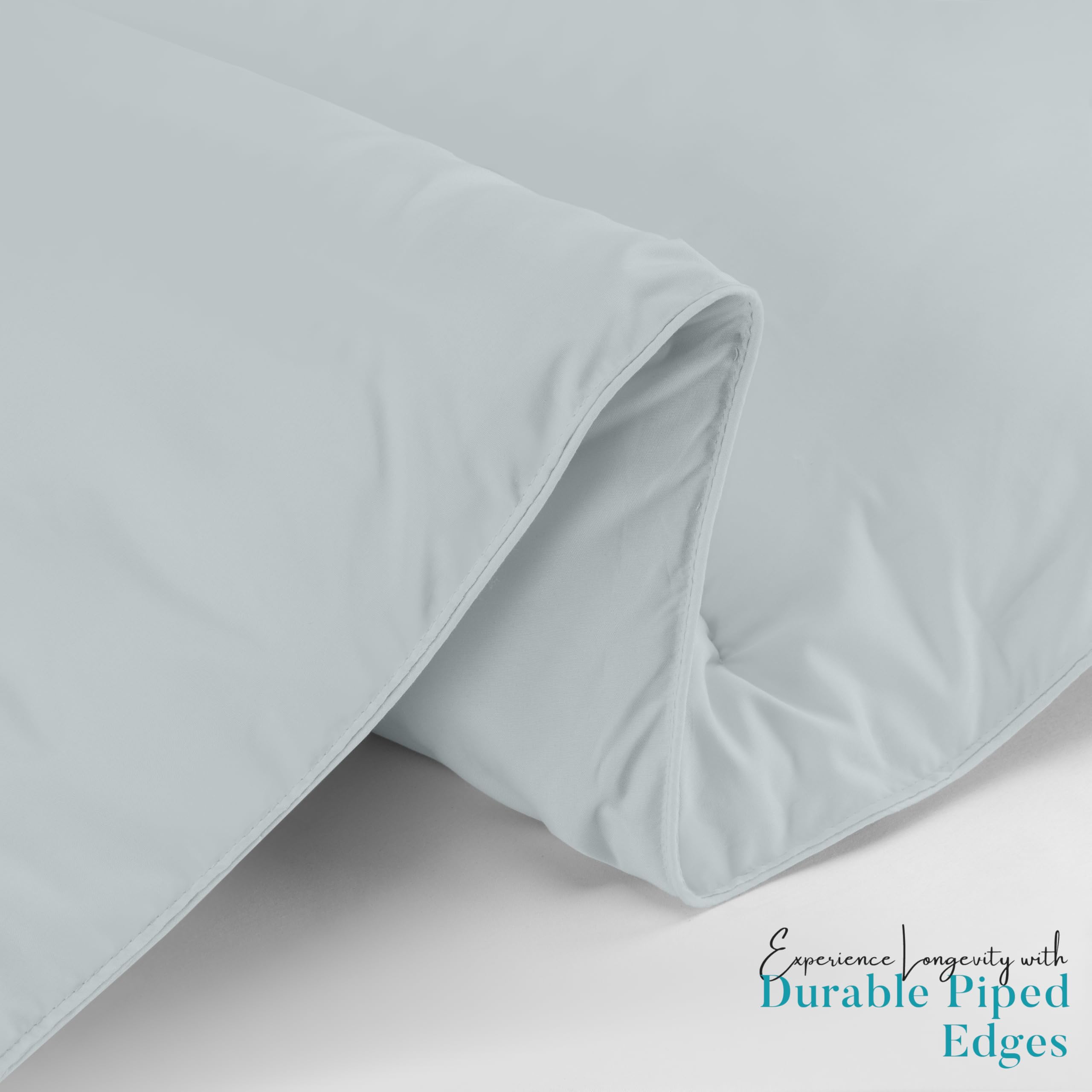 Utopia Bedding machine-washable duvet insert stays easy to care for