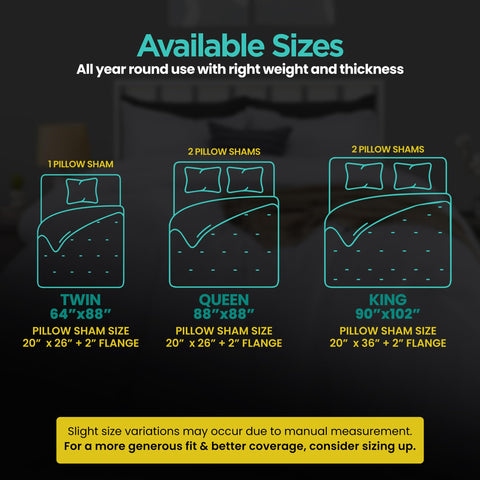 Utopia Bedding Queen Comforter Set flange detail adds subtle elegance