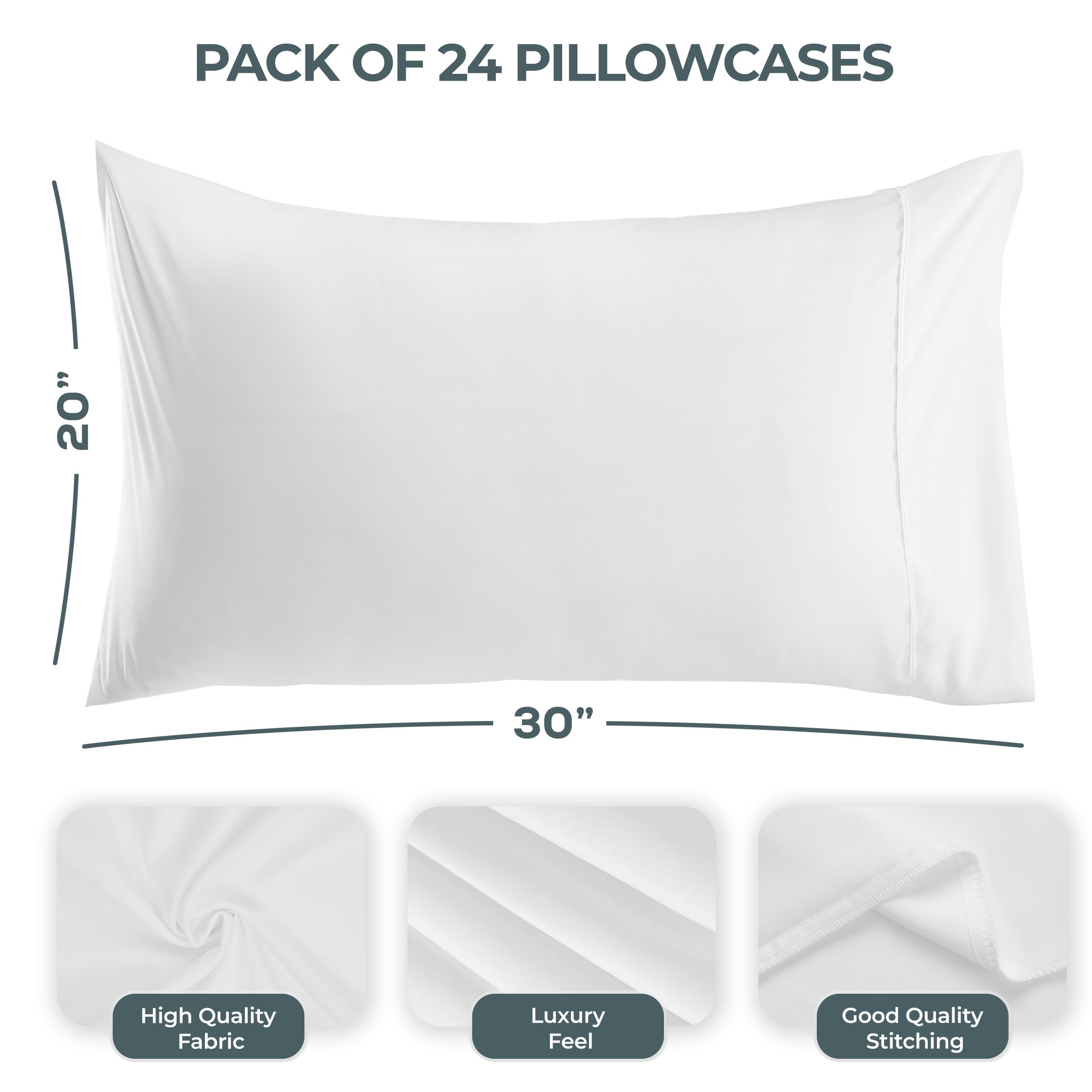 Utopia Bedding soft brushed microfiber closeup for silky comfort.