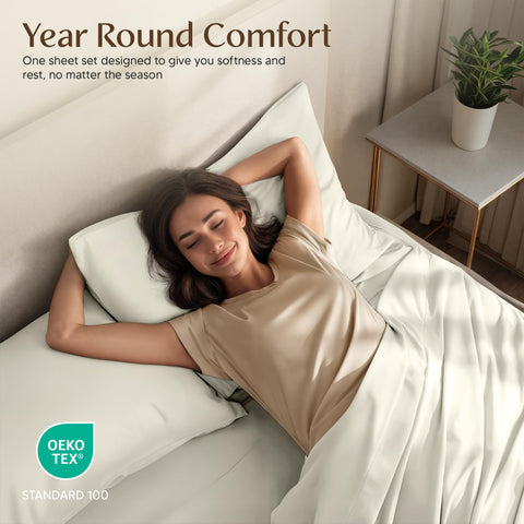 Utopia Bedding breathable fabric promoting cooler nights and easy layering.