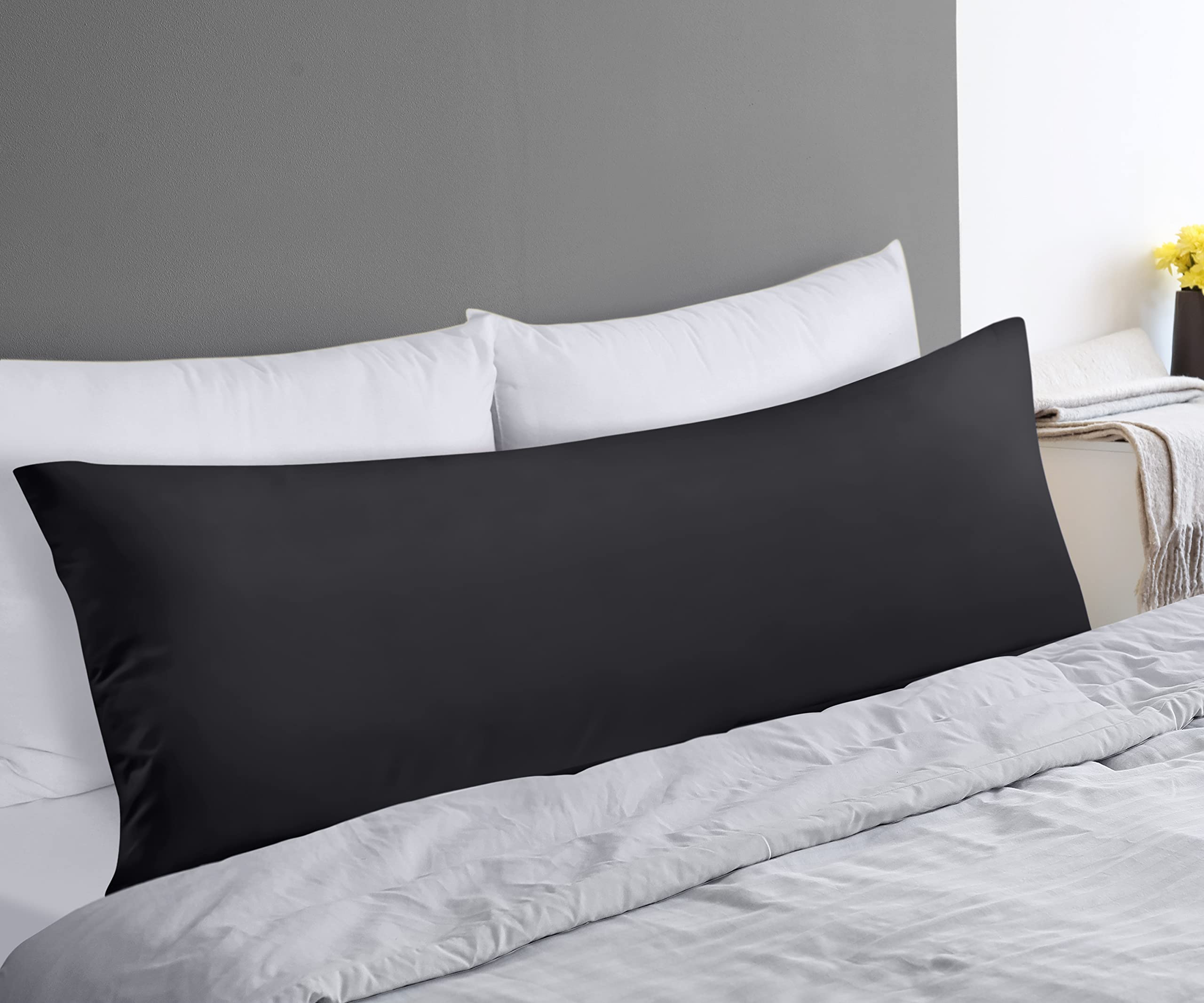 Utopia Bedding side sleeping use demonstrates ergonomic shaping for shoulders and hips