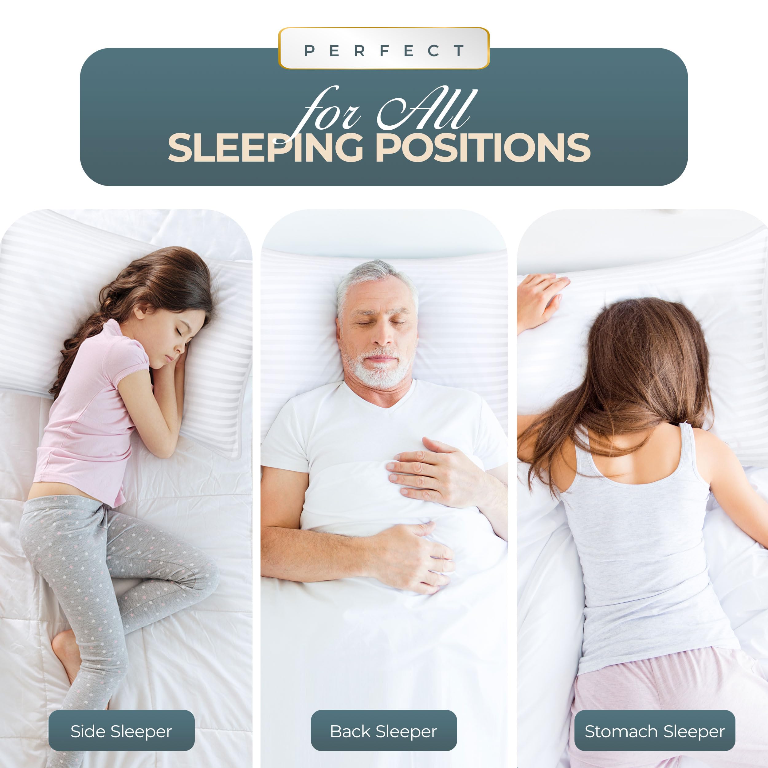 Utopia Bedding soft breathable cover enhances airflow for cooler sleep