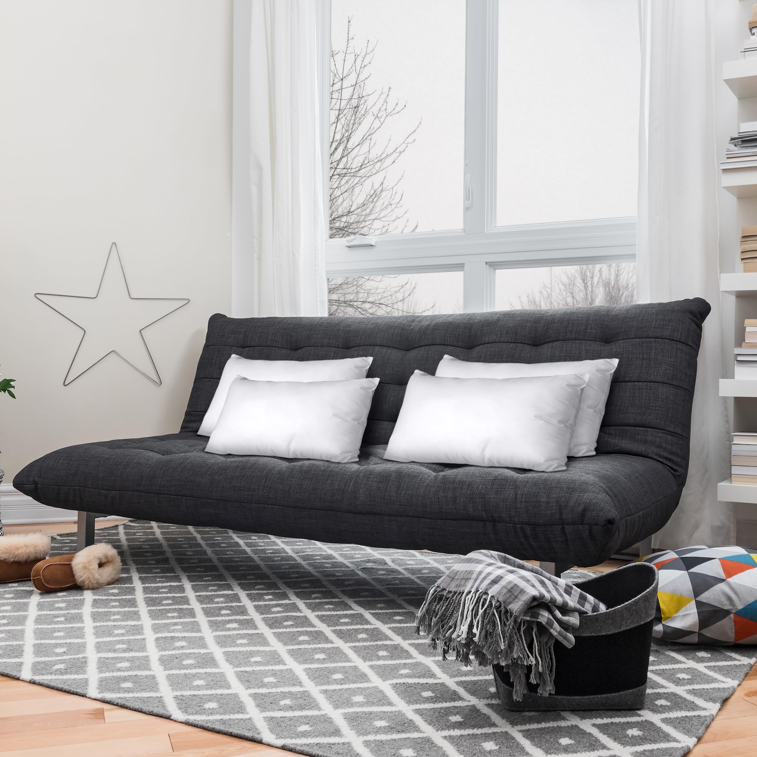Utopia Bedding soft, breathable fabric for indoor and outdoor use.