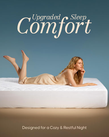 Utopia Bedding super-queen cover provides everyday softness and protection.