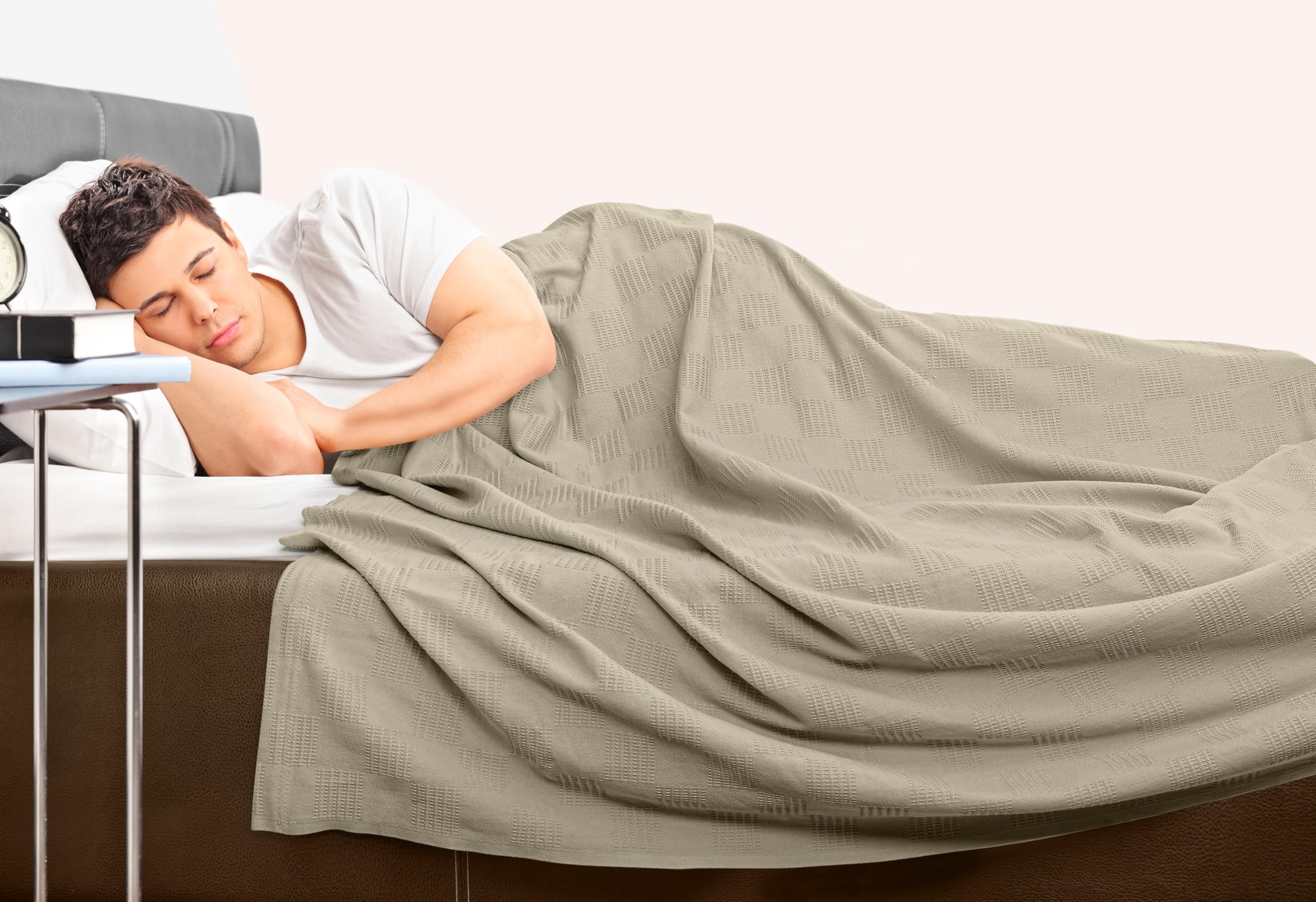 Utopia Bedding thermal blanket in a room setting as gift idea