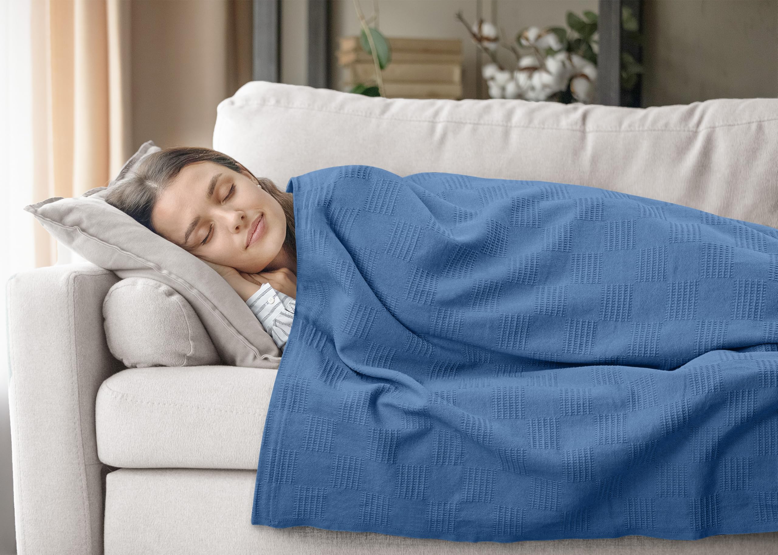 Utopia Bedding wedgewood thermal blanket gift-ready packaging enhances gifting appeal