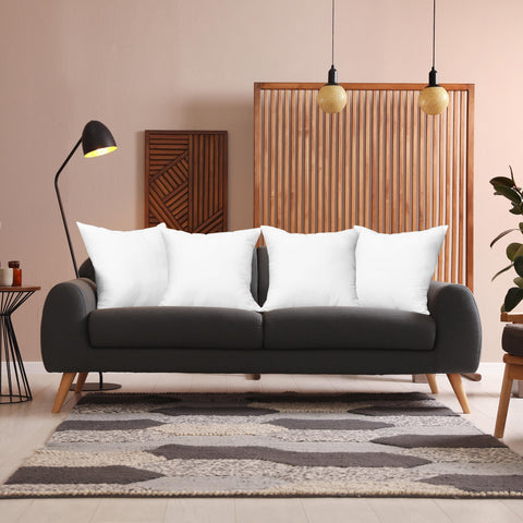 Utopia Bedding decorative pillows brighten living room or patio setups with fluffy fullness