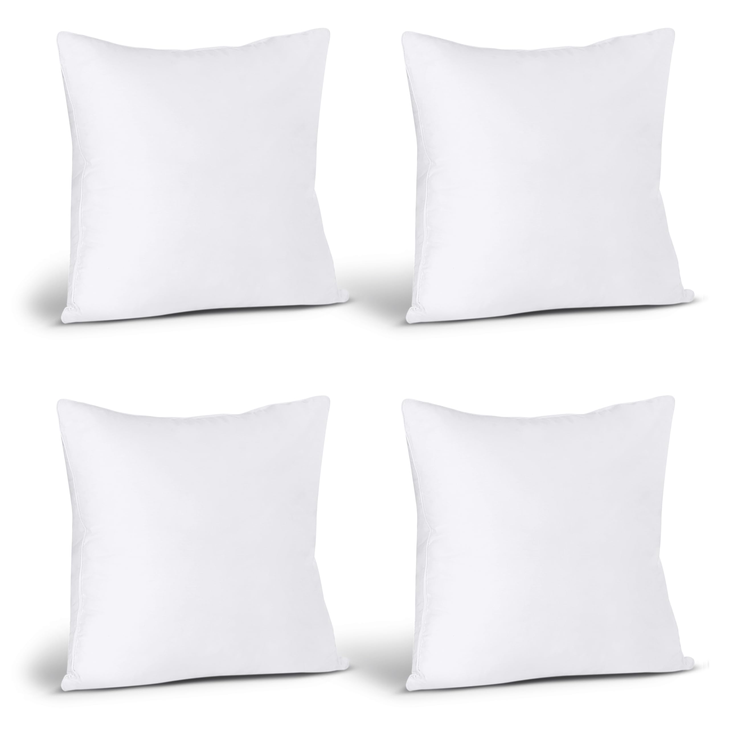 Utopia Bedding outdoor-ready pillow insert on patio, weather-friendly fluff for cushions.