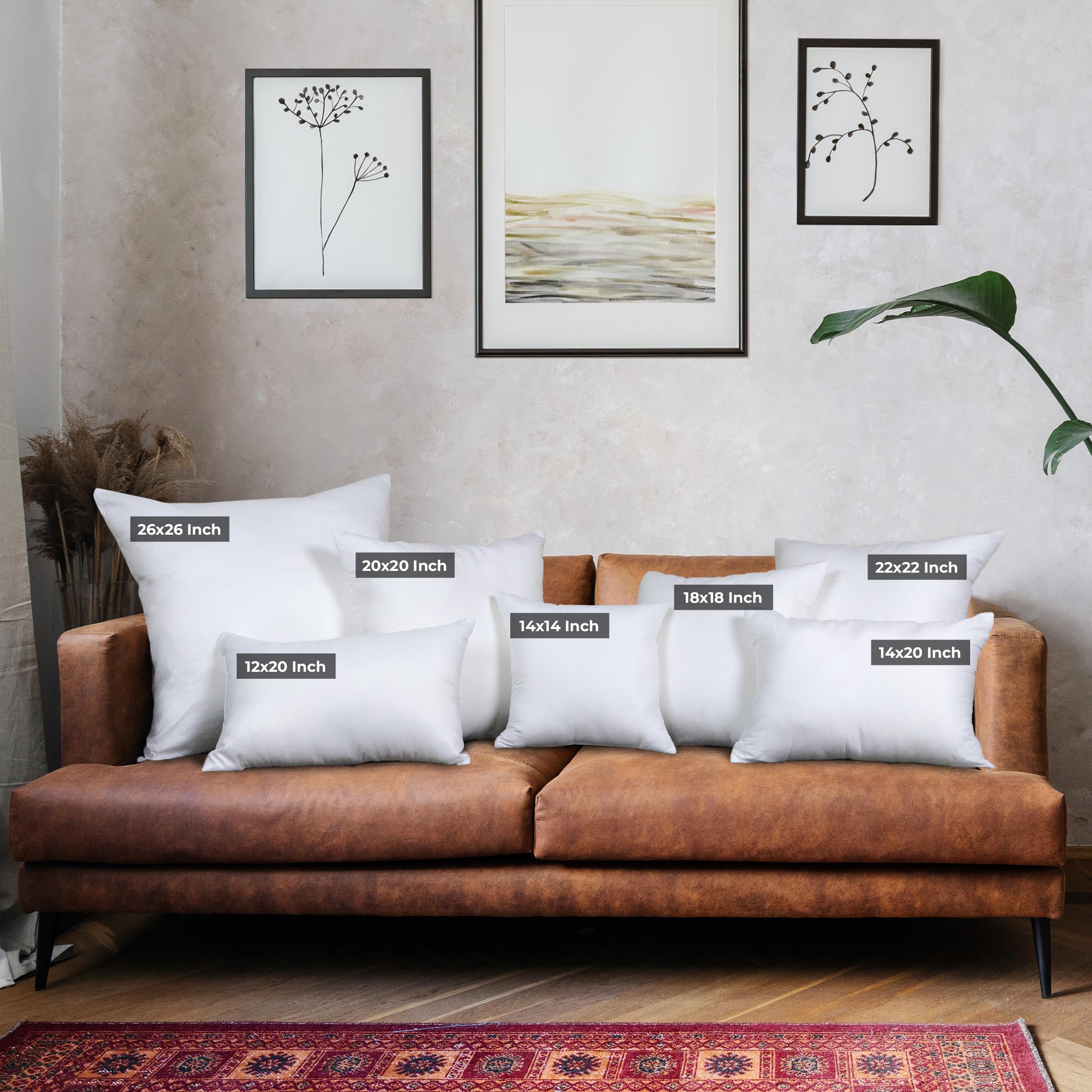 Utopia Bedding pillow insert showing siliconized fiber filling for fullness.
