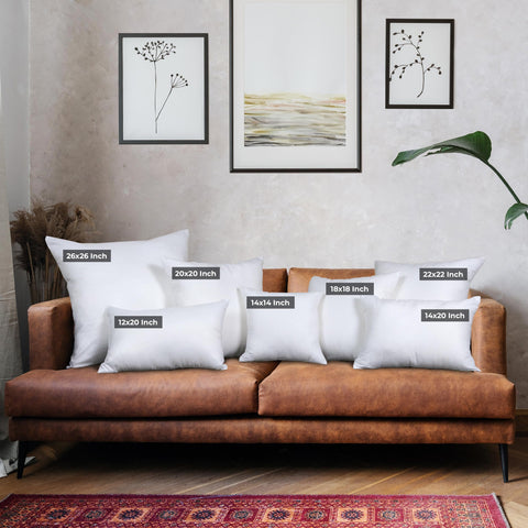 Utopia Bedding pillow insert showing siliconized fiber filling for fullness.