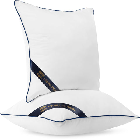 Utopia Bedding inserts used to decorate a sofa setup