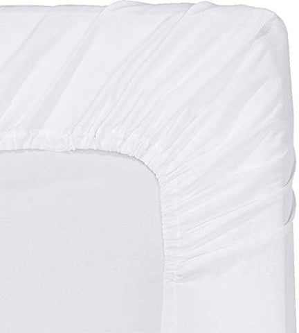 Utopia Bedding fitted sheet highlights wrinkle and fade resistance for easy care.