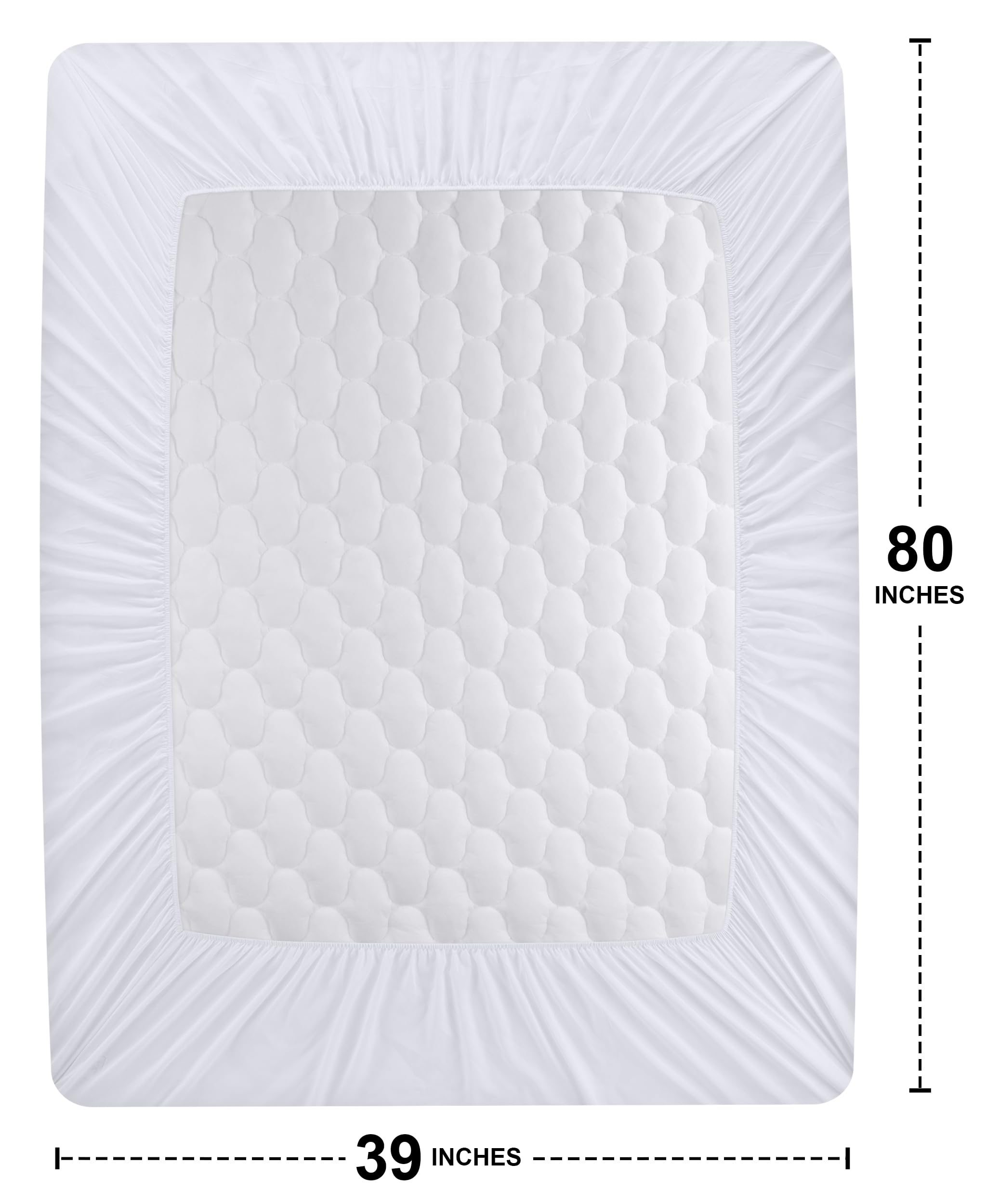 Utopia Bedding waterproof layer close-up protects mattresses from spills