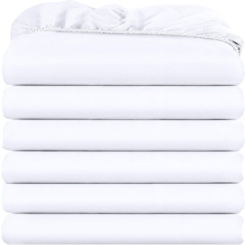 Utopia Bedding white-ensemble-twin-fitted creates a crisp, clean bed look.