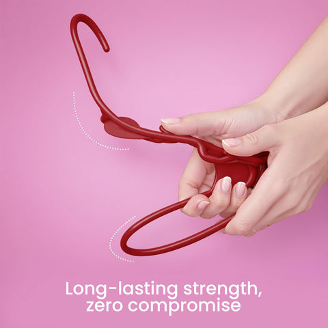 Utopia Home bend-free durable hangers maintain shape under daily use.