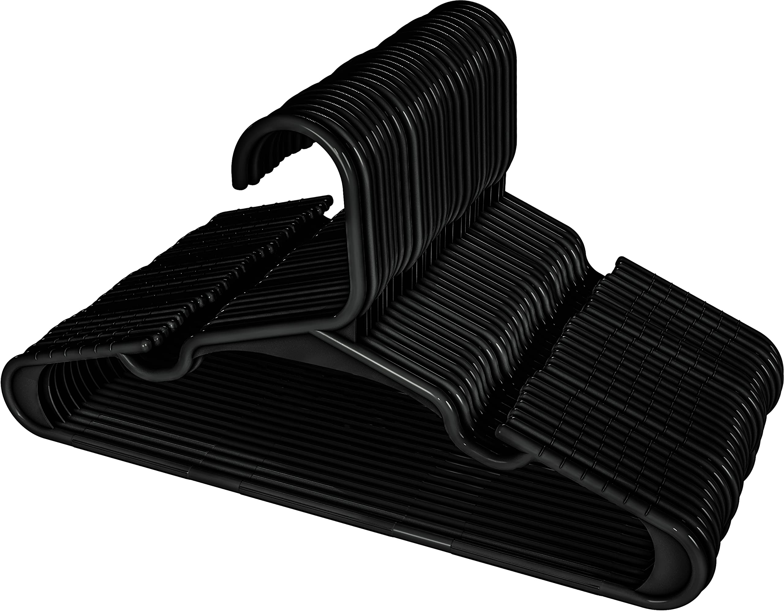 Utopia Home care instructions for kids hangers in black