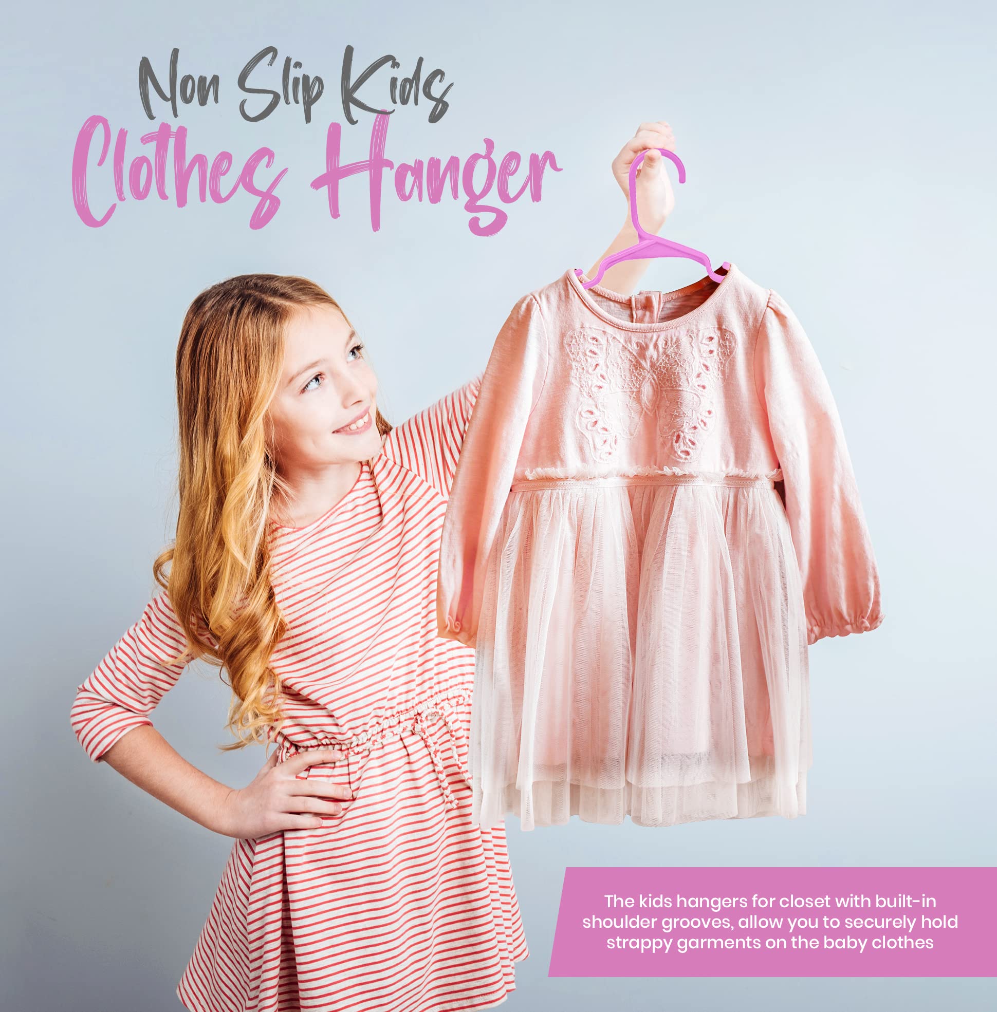 Utopia Home durable hangers ideal for travel and daycare use