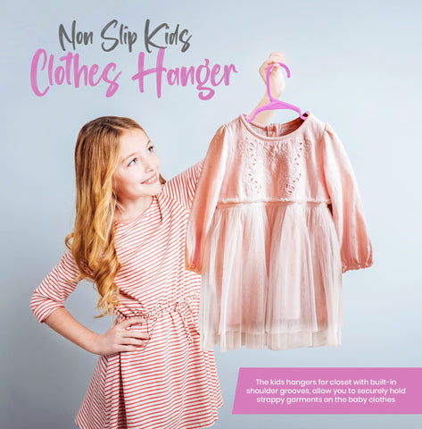 Utopia Home durable hangers ideal for travel and daycare use