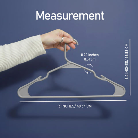 Utopia Home hangers with shoulder grooves for secure straps and garments.