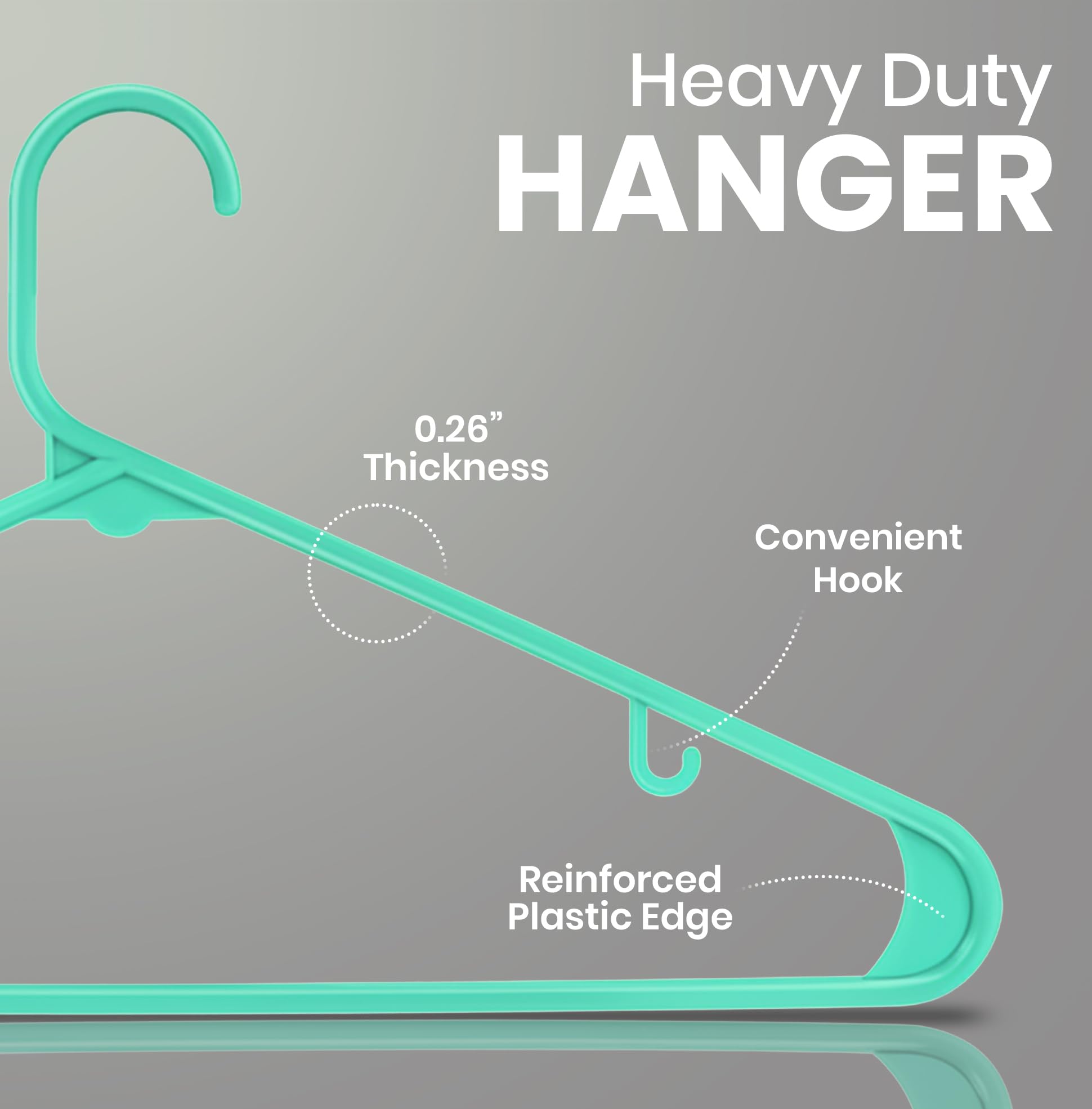 Utopia Home hangers with strap hooks secure delicate straps.
