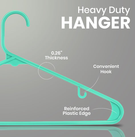 Utopia Home hangers with strap hooks secure delicate straps.