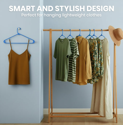 Utopia Home durable plastic hangers resisting bending for reliable wardrobe support