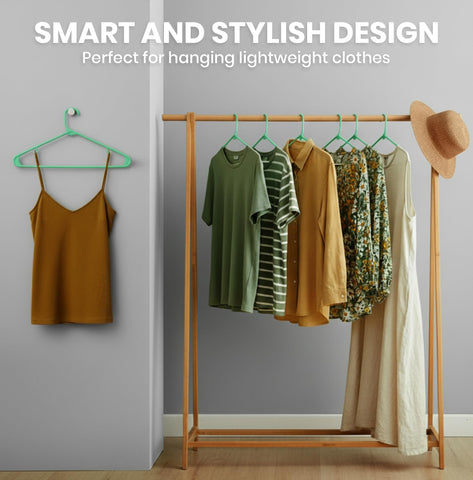 Utopia Home durable hangers maintain form for shirts, pants, coats.