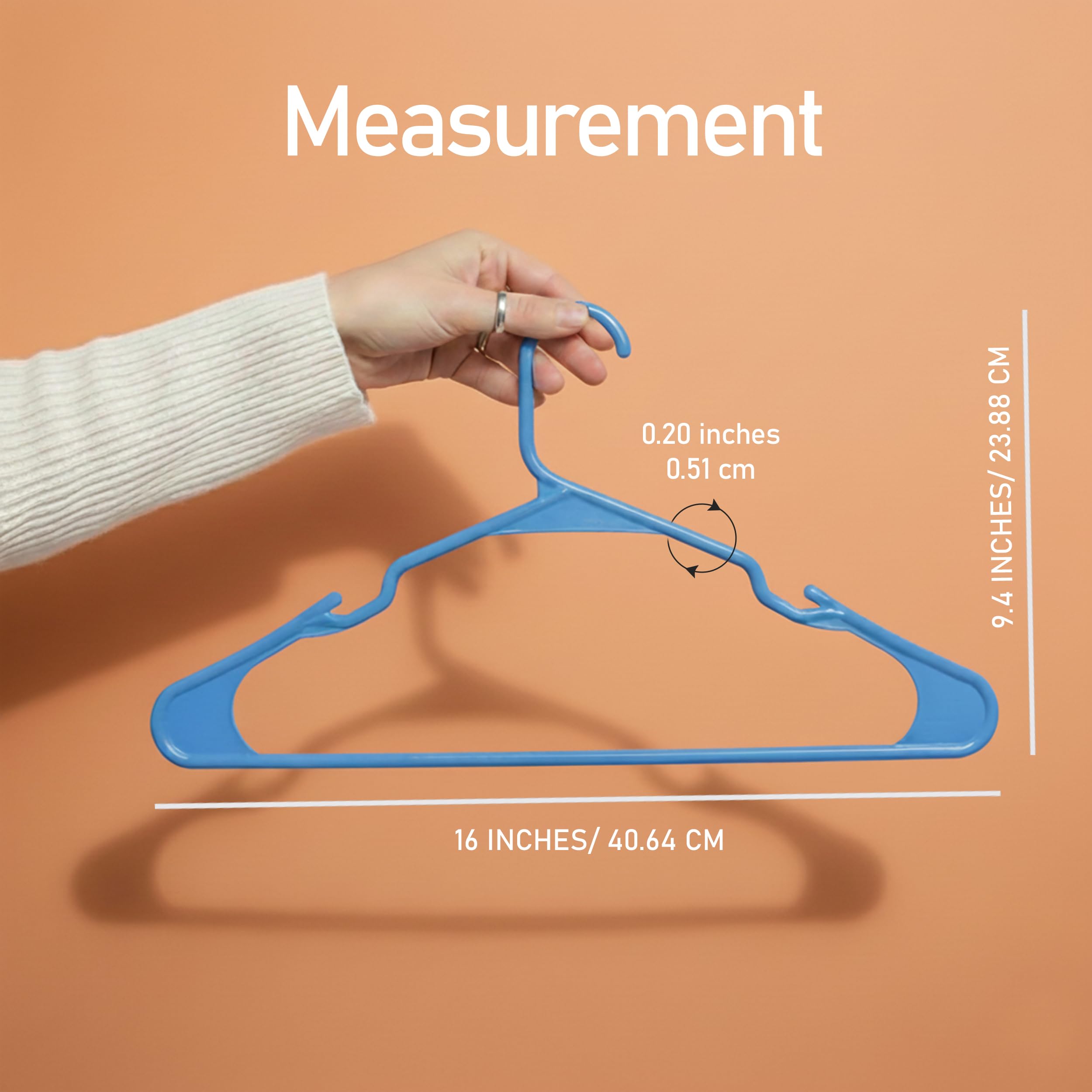 Utopia Home shoulder-groove hangers show secure grips on garments.