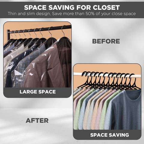 Utopia Home hanger with a sturdy hook for secure closet mounting