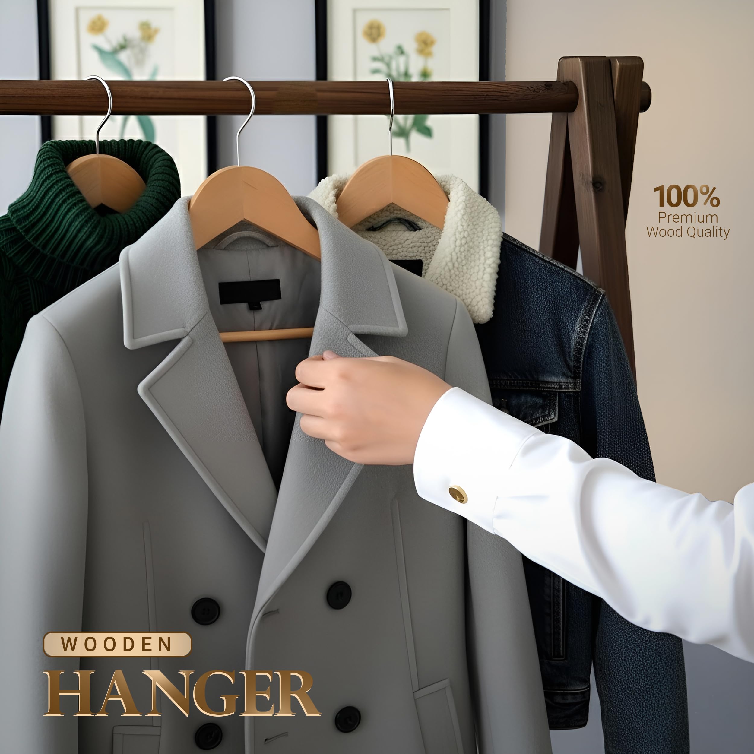 Utopia Home 20-pack for consistent closet organization