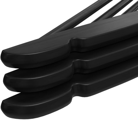 Utopia Home Premium Wooden Hangers 20 Pack slim profile fits modern closets