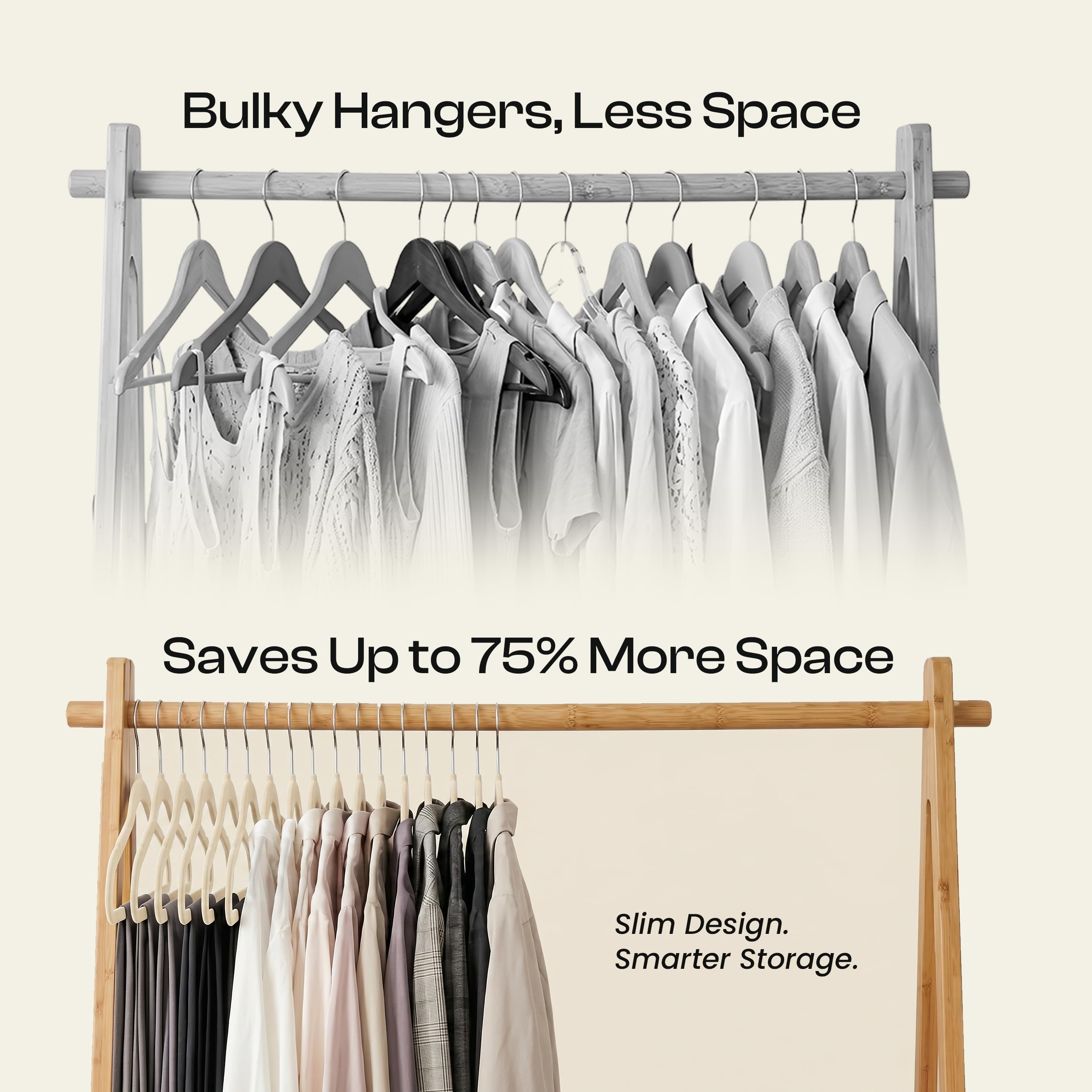 Utopia Home velvet hanger coat hanger with chrome hook