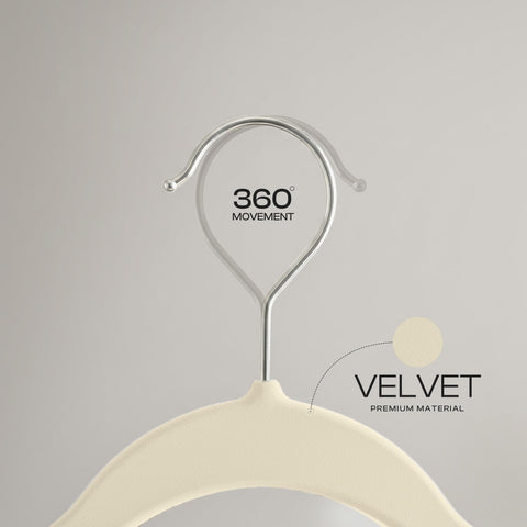 Utopia Home velvet hanger pants hanger with sturdy hook