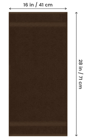 Utopia Towels 100% ring spun cotton weave delivers fade-resistant quality and durability.