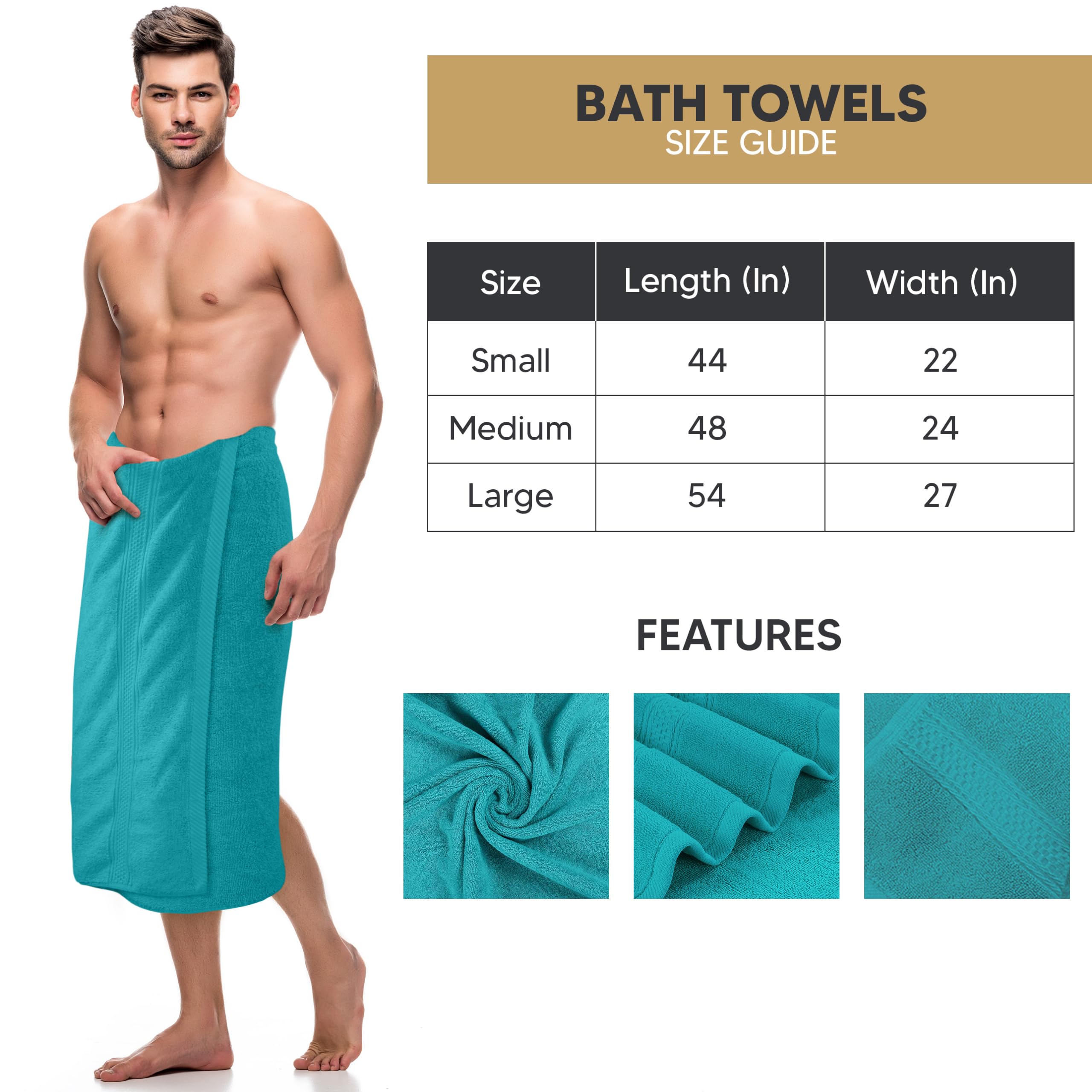 Utopia Towels 4 Pack closeup of terry knit showing soft, plush texture for daily use.