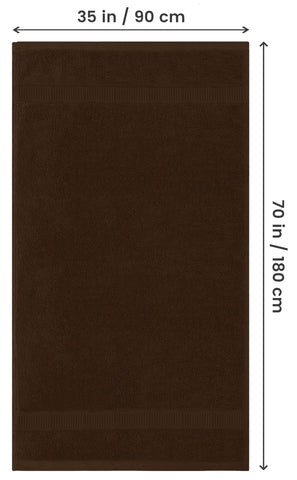 Utopia Towels 600gsm ring-spun cotton detail, high absorbency