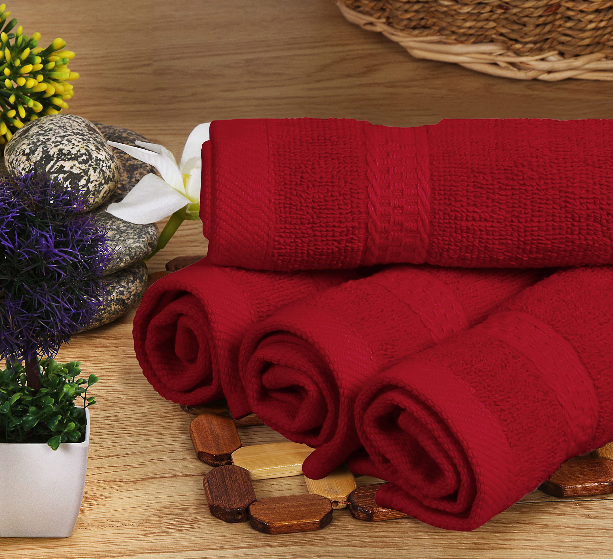 Utopia Towels thick, plush feel adds spa-like luxury to bathroom routines.