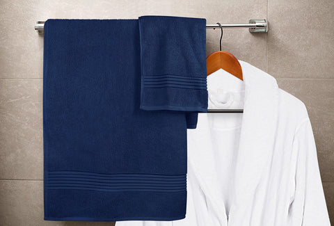 Close view of absorbent fibers highlighting 500 GSM in Utopia Towels.