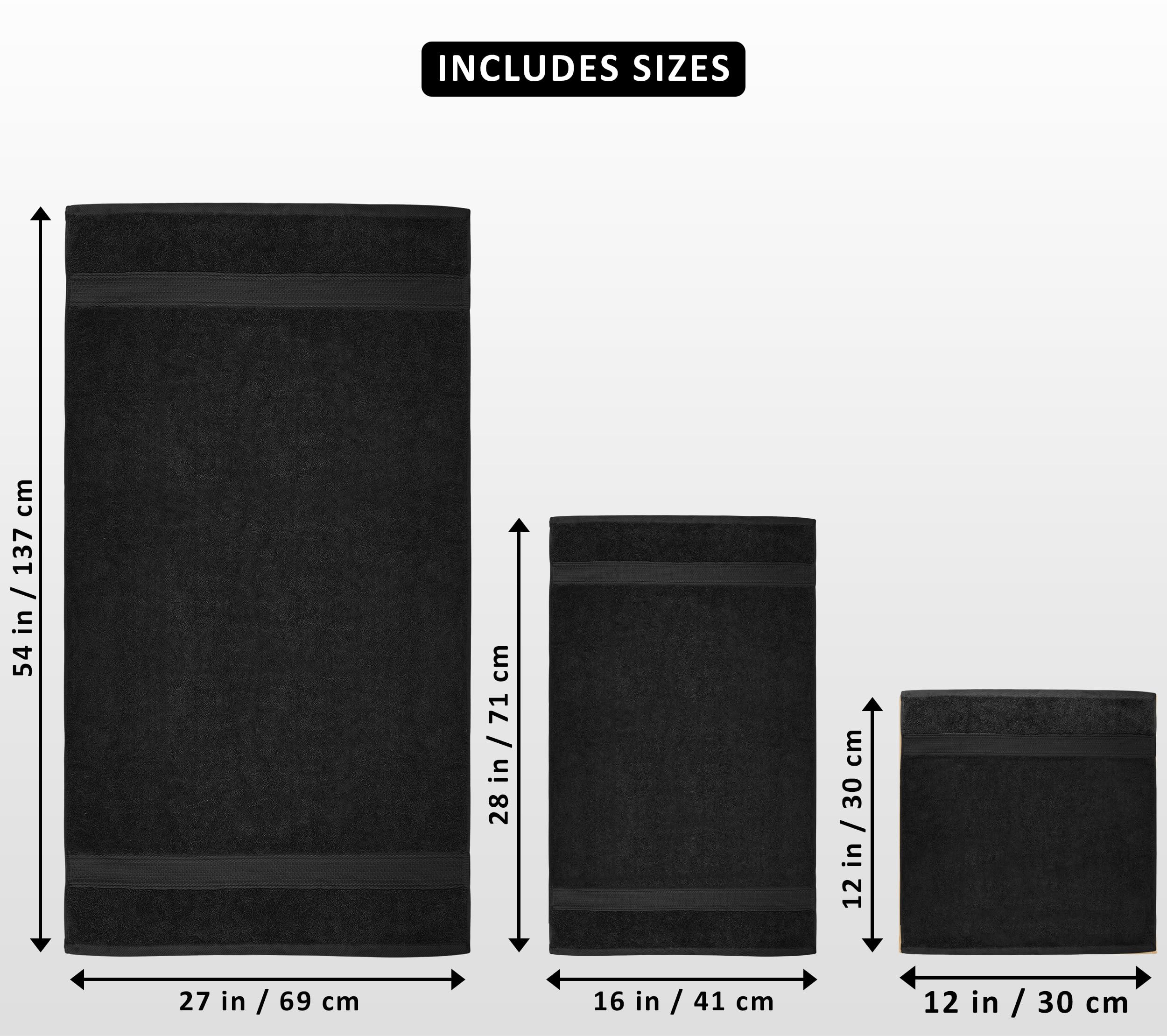 Second Utopia Towels bath towel 27x54, soft and durable for spa-like drying