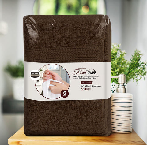 Utopia Towels premium hand towels offer plush touch and fast drying today.