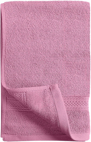 Utopia Towels bathroom lifestyle image featuring plush towels in a spa-like setting.