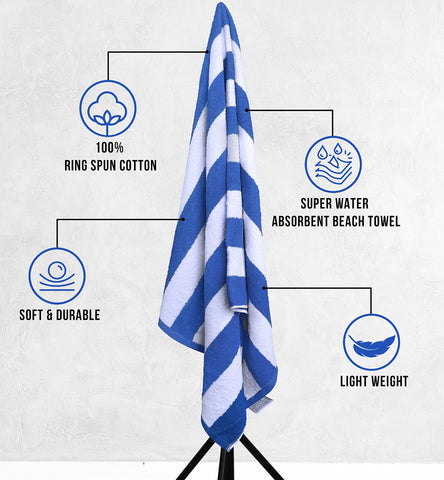 Utopia Towels beach trip-ready pack shown in a compact set.