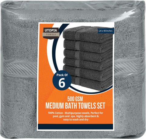 Utopia Towels care instructions for machine washing and long-lasting fibers