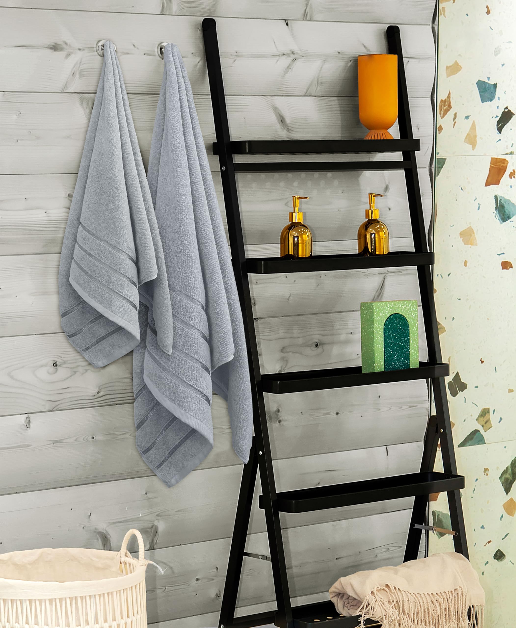 Utopia Towels care instructions help maintain color and softness.