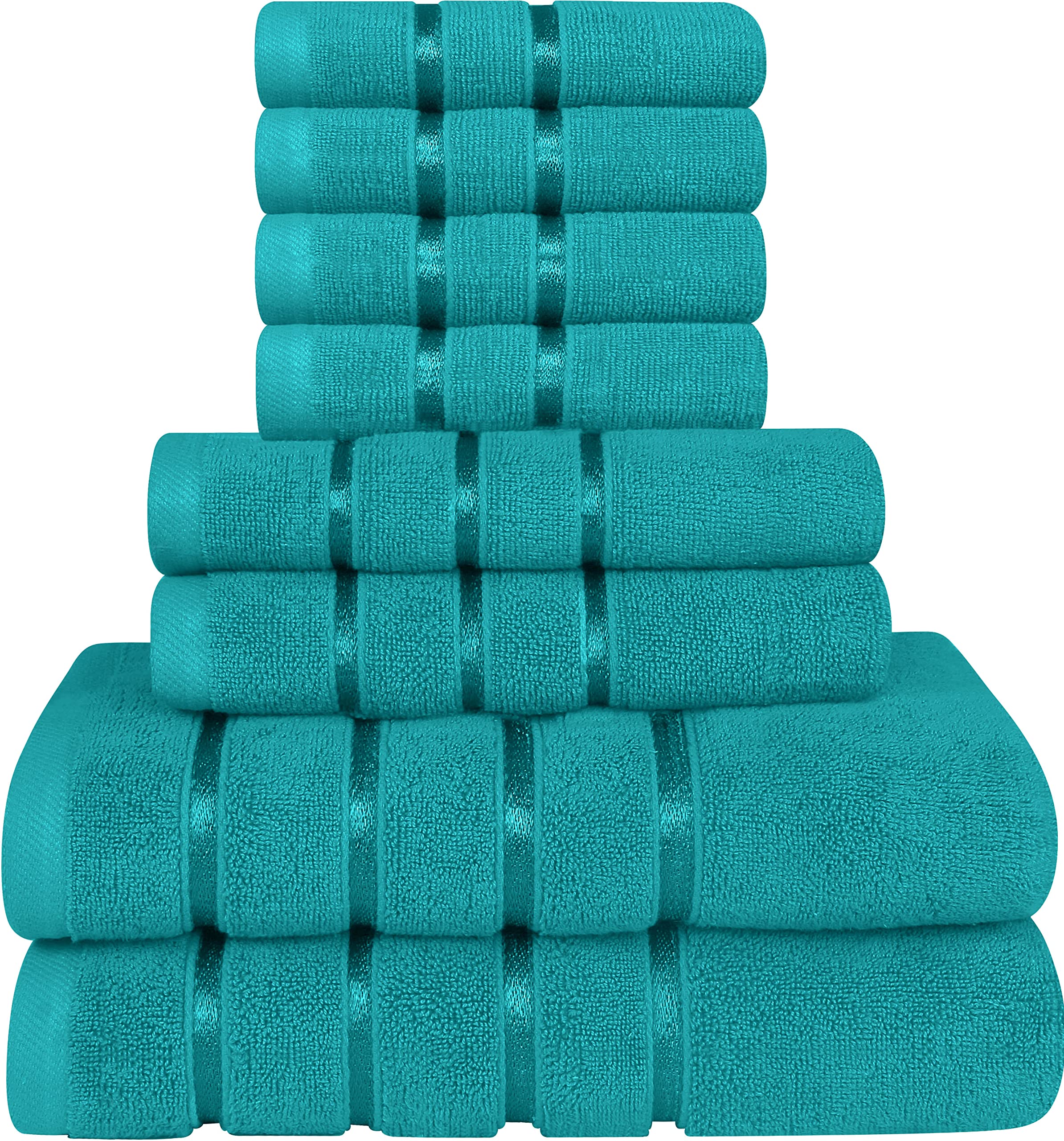 Utopia Towels care guide: machine wash cold and tumble dry low.